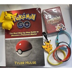 Pokémon Go Bundle , Pikachu , Pokémon Book, Pokémon Playing Cards